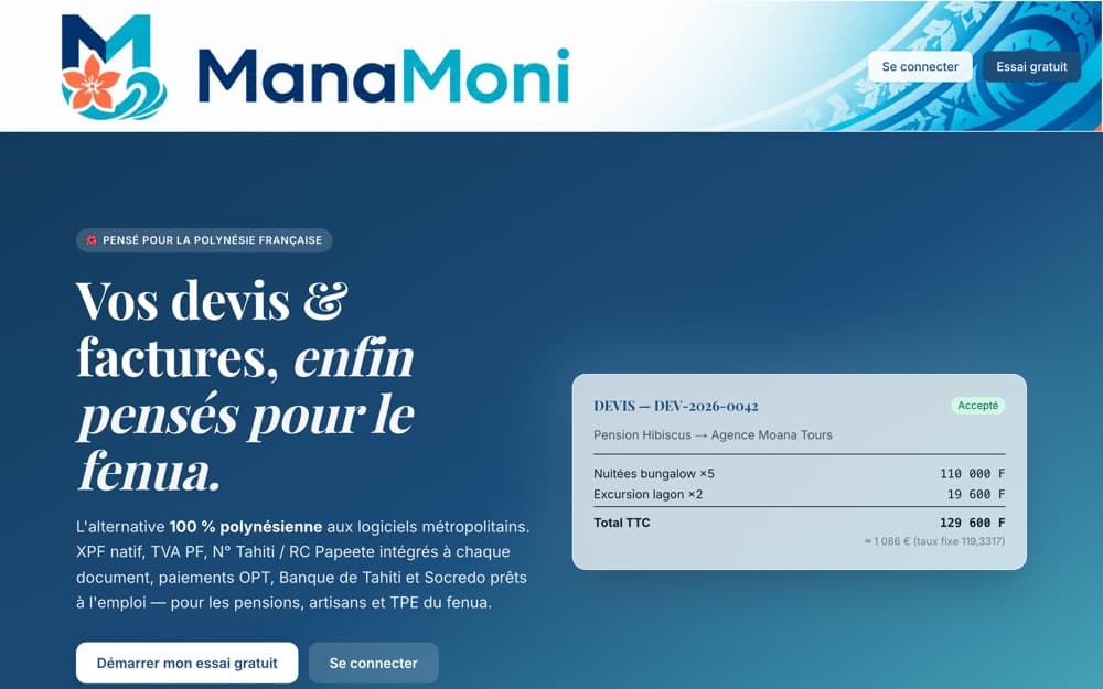 Aperçu de ManaMoni